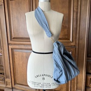 MaxMara pleated leather tote